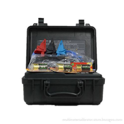 250v~5000v High Voltage Digital Insulation Resistance Tester For Temperature Measurement